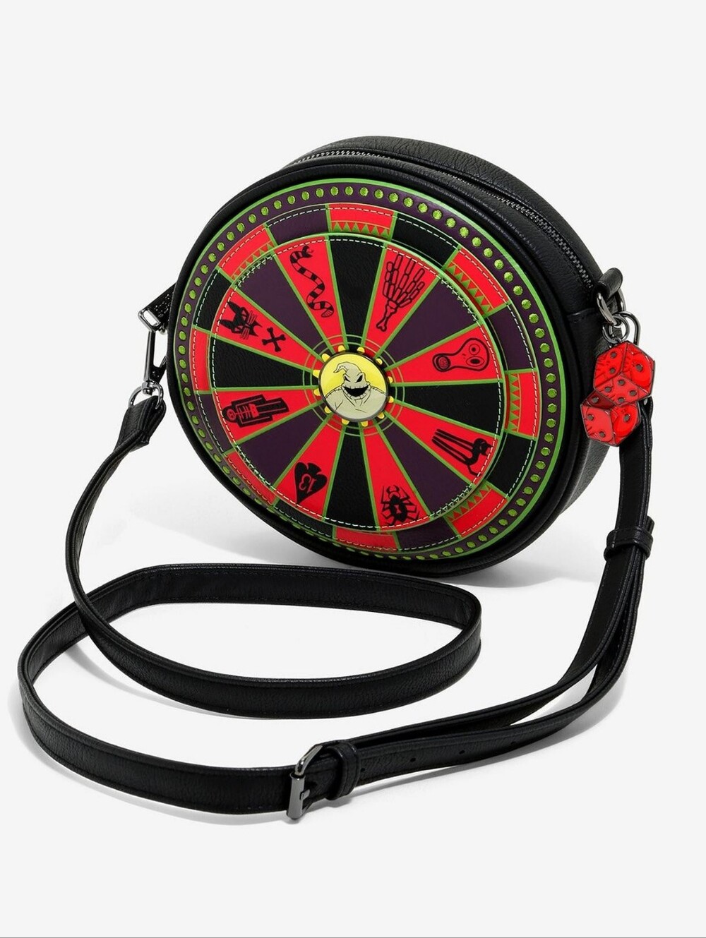 Loungefly Disney Nightmare Before Christmas Roulette Oogie Boogie Crossbody